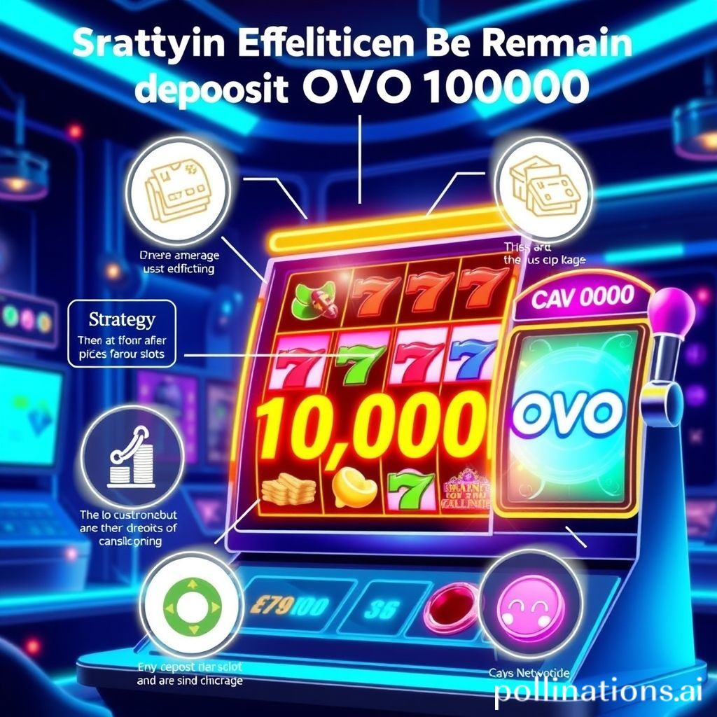 Strategi Efektif Bermain Slot Deposit OVO 10000